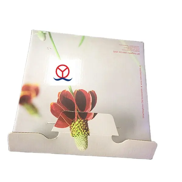 Caja de papel corrugado para envolver bufanda de seda, embalaje de regalo personalizado, novedad