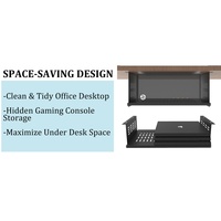 17,3" x H 4" x D 12", Compatible avec PlayStation 4, PS4 Slim, PS4 Pro, Support de jeu sous le bureau (hauteur 4 pouces)