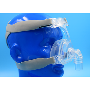 Compower Reemplazo <span class=keywords><strong>de</strong></span> correa <span class=keywords><strong>de</strong></span> silicona Nasal Verificado Oxígeno Cara completa Grande para chico Sombrero ajustable Máscara <span class=keywords><strong>CPAP</strong></span> - Product Image 2