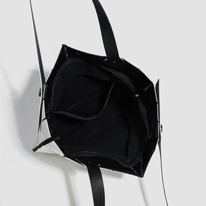 Nouveau Sac Fourre-tout à Paillettes Découpées au Laser 2026 - Sac à Bandoulière Grande Capacité à Motif Losanges Géométriques pour Femme - Product Image 4