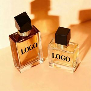 <b>Empty</b> Perfume Bottles Luxury Perfume Bottle 100ml clear Custom Perfume Bottle With <b>Box</b> Packaging - Product Image 1