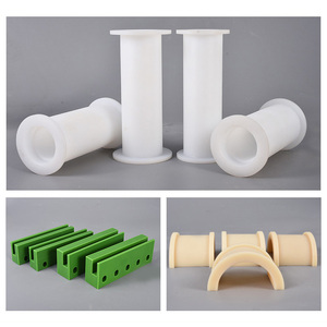 Giá thấp CNC gia công PE HDPE <span class=keywords><strong>UHMW</strong></span>-PE upe polyethylene nhựa băng tải thẳng đường sắt hướng dẫn - Product Image 6