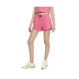 Shorts de sport pour femmes Nike L - 100% polyester, taille mi-haute, fermeture élastique, couleur unie, tissu tricoté, authentique, fabriqué au Vietnam - Product Image 4