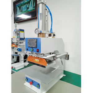 Machine pneumatique d'estampage à chaud en cuir avec logo et étiquette en relief machine d'impression <span class=keywords><strong>de</strong></span> feuille d'or pour livres magazines cartes d'invitation - Product Image 3