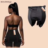 Shorts sculptants 2-en-1 avec coussinets non amovibles pour rehausser les hanches et lisser le ventre