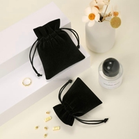 Bolsa de Joyería Ecológica de Lujo a Prueba de Polvo con Logotipo Personalizado, Bolsa de Regalo con Cordón para Anillos, Aretes y Collares