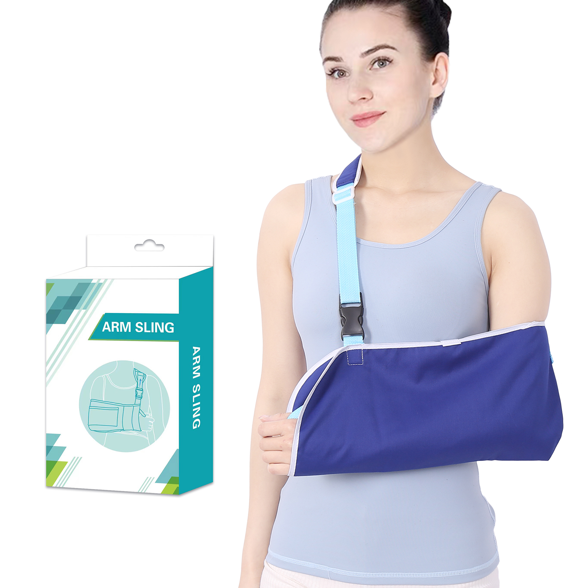 Elevating Arm Support - Single Contoured Foam Insert For Hand/Arm Recovery