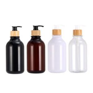 Flacons de <span class=keywords><strong>recharge</strong></span> en plastique pour shampooing, gel douche, <span class=keywords><strong>savon</strong></span> pour les mains, design luxueux, nouveau design, pour hôtel, flacons de sérum avec pompe, 300 ml, 500 ml - Product Image 6