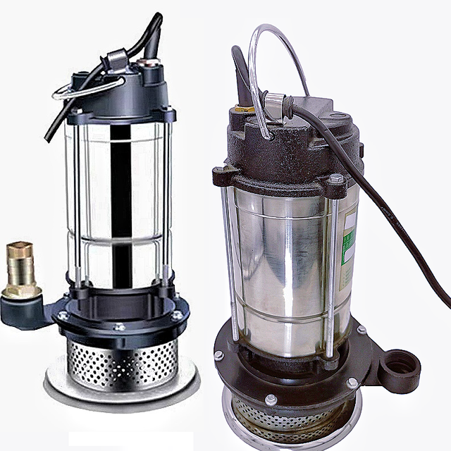Small Weight Underwater Pumps Domestic Large Flow Dewatering Submersible Pumps for Clean Water