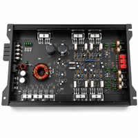 En stock, amplificateur audio professionnel Hifi, amplificateur en aluminium 4 canaux pour véhicule