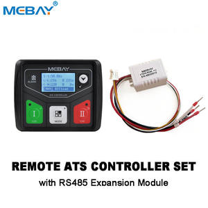 Mebay Grupo electrógeno remoto ATS Panel de <span class=keywords><strong>control</strong></span> ATS330AC + RS485 con puerto RS485 - Product Image 2