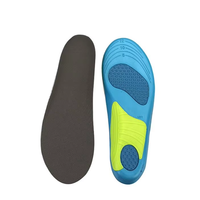YEBEI Semelles Palmilha Design personnalisé Coussin de pied avec coussin d'air et soutien de la voûte plantaire Semelles unisexes en matériau Pu pour le sport et le confort