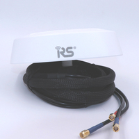 Antenne combinée omnidirectionnelle verticale de couleur blanche pour véhicule/yacht, logo personnalisé, multifonctionnelle, MIMO 4G/5G LTE/WiFi/GPS