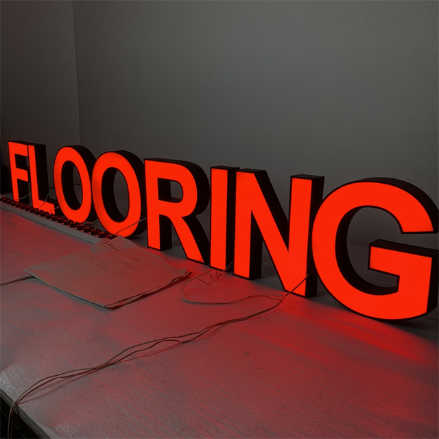3d Channel Letters Sings Store Front Light LED Signs Waterproof LED Channel Letter Shop Signboard