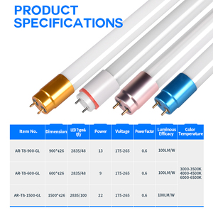 <span class=keywords><strong>Tube</strong></span> <span class=keywords><strong>LED</strong></span> en verre <span class=keywords><strong>T8</strong></span> <span class=keywords><strong>G13</strong></span> de 4 pieds pour éclairage intérieur, haute qualité, prix compétitif, remplacement de <span class=keywords><strong>tube</strong></span> fluorescent - Product Image 4