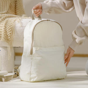 Custom Waterproof Geometric Pattern Casual <b>Sports</b> Backpack Outdoor Travel Nylon Taslon Lightweight Foldable Camping <b>Bag</b> - Product Image 3