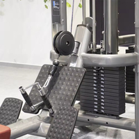 Machine multi-jungle 8P à charge par poulie pour exercices de tirage vertical, tirage latéral, flier pectoral, entraînement de force poitrine et dos, équipement de fitness professionnel pour salle de sport