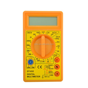 มัลติมิเตอร์ยอดนิยม DT832 มัลติมิเตอร์ดิจิตอลพร้อมเสียงเตือน ขนาดพกพา - Product Image 4