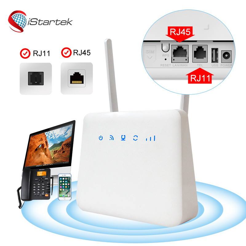 4g router 4g router wifi rj11 seguro para su hogar & amp; Oficina ...