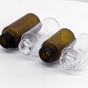 Penjualan langsung pabrik 1ml 2ml 3ml 5ml botol minyak esensial Mini botol percobaan cokelat kosong botol sampel paket uji coba Serum - Product Image 6