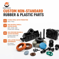 Joints en caoutchouc moulés sur mesure par le fabricant - Matériaux personnalisés (NBR/EPDM/SBR), formes et couleurs sur mesure, MOQ 1 pièce, OEM