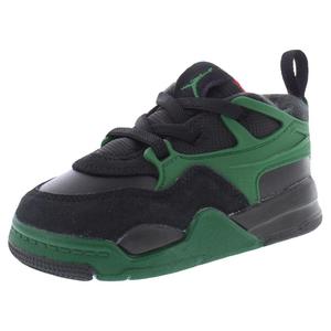 รองเท้าเด็ก Jordan 4 Rm สีดำ แดงวาร์ซิตี้ เขียวกอร์จ สไตล์บาสเก็ตบอล - Product Image 1