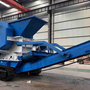 Portable Mini Hydraulic Mobile Jaw <b>Crusher</b> for Construction Waste Core Including Motor Engine Gear PLC-Available for Sale - Product Image 5