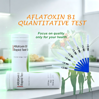 Kit de bandelettes de test rapide Aflatoxine B1 M1, haute sensibilité, détection quantitative pour la sécurité alimentaire des céréales, des arachides, du maïs, des aliments pour animaux et du lait