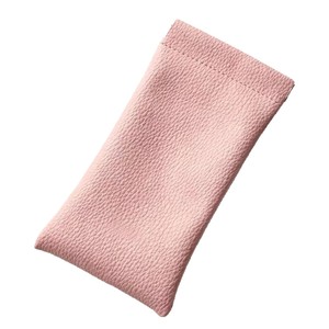 Étui à lunettes en cuir à motif litchi, pratique pour les lunettes de vue et les lunettes de soleil, avec fermeture à pression. - Product Image 5