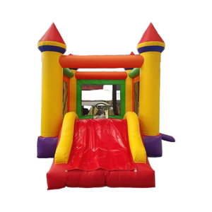 Castello gonfiabile della casa di rimbalzo del grado commerciale con il trampolino che salta all'aperto parco giochi del PVC per la festa di compleanno dei bambini - Product Image 1