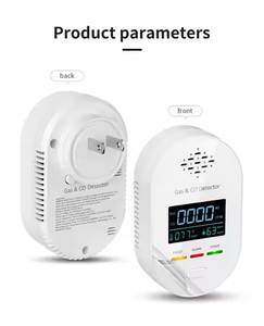 Detektor kombinasi <span class=keywords><strong>Gas</strong></span> alami, 4in1 Monitor Alarm karbon monoksida Plug in dinding propana - Product Image 4
