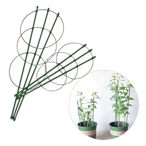 45cm60cmプラスチッククライミングつるラック植物鉢植えサポートフレームステークブラケットサポート