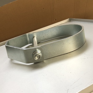 Nhiệm vụ nặng nề 1/2 đến 12 inch điều chỉnh clevis móc áo, thép carbon với màu đen sơn hoặc mạ kẽm kết thúc cho đường ống hỗ trợ - Product Image 1