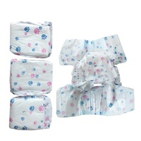 Couches jetables écologiques pour femelles chiennes, anti-fuites 3D, super absorbantes, respirantes, en coton et fibres de bois, sacs à excréments pour animaux de compagnie