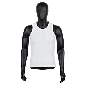 Débardeur Homme TOPSHOW Personnalisé avec Logo Brodé, en Tissu Gaufré Respirant, Idéal pour la Musculation, la Course et le <span class=keywords><strong>Fitness</strong></span> - Product Image 4