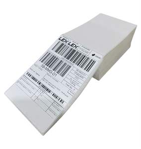 Rollo de etiquetas térmicas 78X100 Pegatinas adhesivas impresas para un embalaje etiquetado térmico eficiente No se requiere tinta - Product Image 3