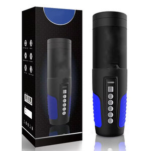 Giocattoli Sessuali per Uomini, Masturbatore Automatico Maschile con 10 Modalità di Spinta e Rotazione, Stimolatore del Pene con Base a Suzione, Vagina Elettrica - Product Image 1