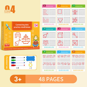 Educación temprana para niños, práctica de caligrafía en inglés, cuaderno, libro de rastreo, entrenamiento de escritura a mano para el desarrollo de la inteligencia - Product Image 6