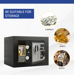Cassaforte Elettronica Mini con Password per Casa, Hotel, Ufficio, Protezione con Password, Cassetta di Sicurezza per Denaro - Product Image 3