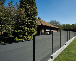 Wpc Esgrima y Decking Moderno Respetuoso del medio ambiente Impermeable WPC Valla Panel <span class=keywords><strong>de</strong></span> pared Poste <span class=keywords><strong>de</strong></span> valla compuesta al aire libre <span class=keywords><strong>para</strong></span> invernadero - Product Image 6