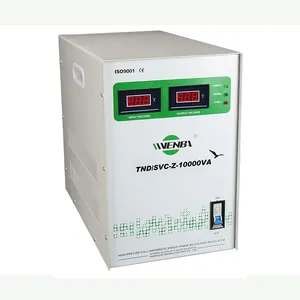 Svc 10KVA 8KW Desk Type Servo-Motor Type Eenfase Ac Automatische Spanningsstabilisator Regulator