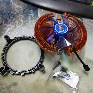 Enfriador de CPU Cooling Baby Q9, Disipador de Calor de Cobre de 120x120x25mm, Ventilador de Procesador de 3 y 4 Pines, Reducción de Ruido Estático - Product Image 3