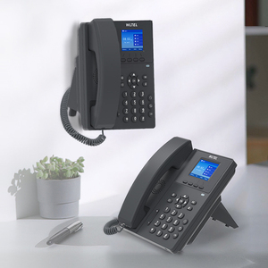 Système de téléphonie IP en gros de haute qualité Téléphone de bureau LAN sans fil <span class=keywords><strong>VoIP</strong></span> avec WIFI - Product Image 1