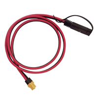Câble de connexion LanLin 12awg XT60 femelle vers SAE avec capuchon anti-poussière et garantie d'un an