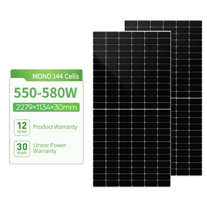 แผงโซลาร์เซลล์แบบ N-Type 550W สำหรับหลังคาโครงอะลูมิเนียมสีดำทั้งหมด ประสิทธิภาพ 22.06% รองรับ MC มาตรฐาน CE/CB/TUV ขนาด 182 มม. รับประกันปีแรก 1% - Product Image 1