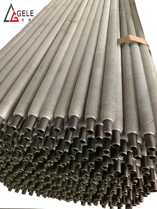 Bobines de chauffage de Tube d'ailette extrudées d'échangeur de chaleur en acier de poêle à <span class=keywords><strong>bois</strong></span> industriel - Product Image 2