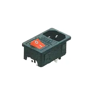 IB-657 OEM Amerika Serikat Universal Listrik 110V AC Power Plug Socket dengan Switch