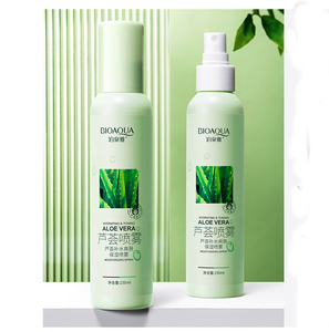 Brume hydratante rafraîchissante à l'aloe vera BIOAQUA, tonique pour le visage en spray, étiquette privée - Product Image 1