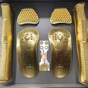 Semelles orthopédiques à soutien de la voûte plantaire élevé, masseur efficace pour les pieds plats, l'hyperpronation, les éperons calcanéens, la fasciite plantaire - Product Image 2