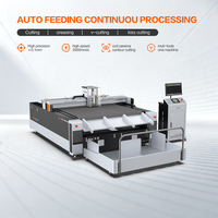 Máquina de Corte CNC Digital Automática AOL para Papel Kraft, Tela Tejida de PP, Cortadora de PVC de Cama Plana con Alimentación Automática